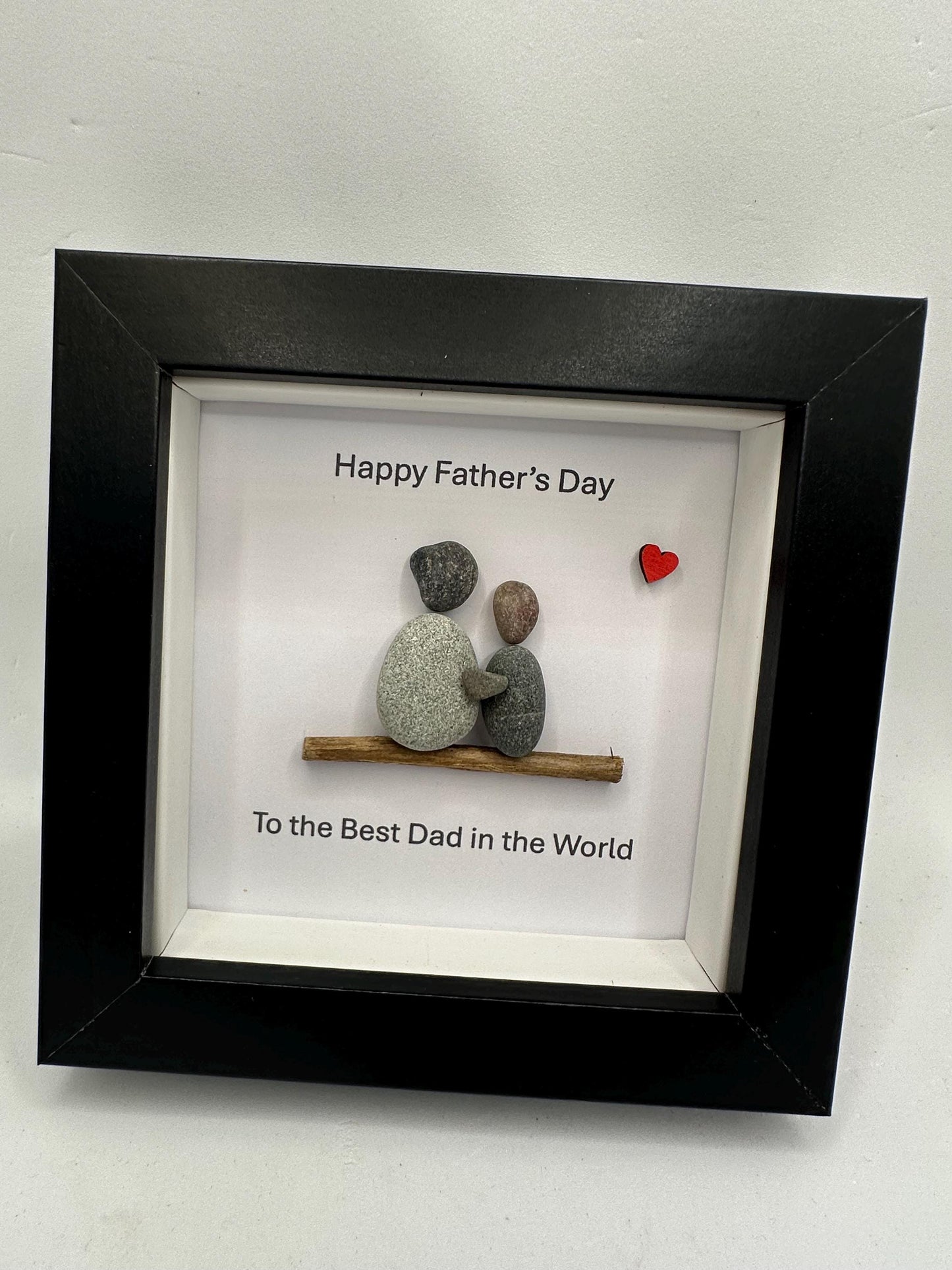 happy Father’s Day pebble art, pebble art father, pebble art dad