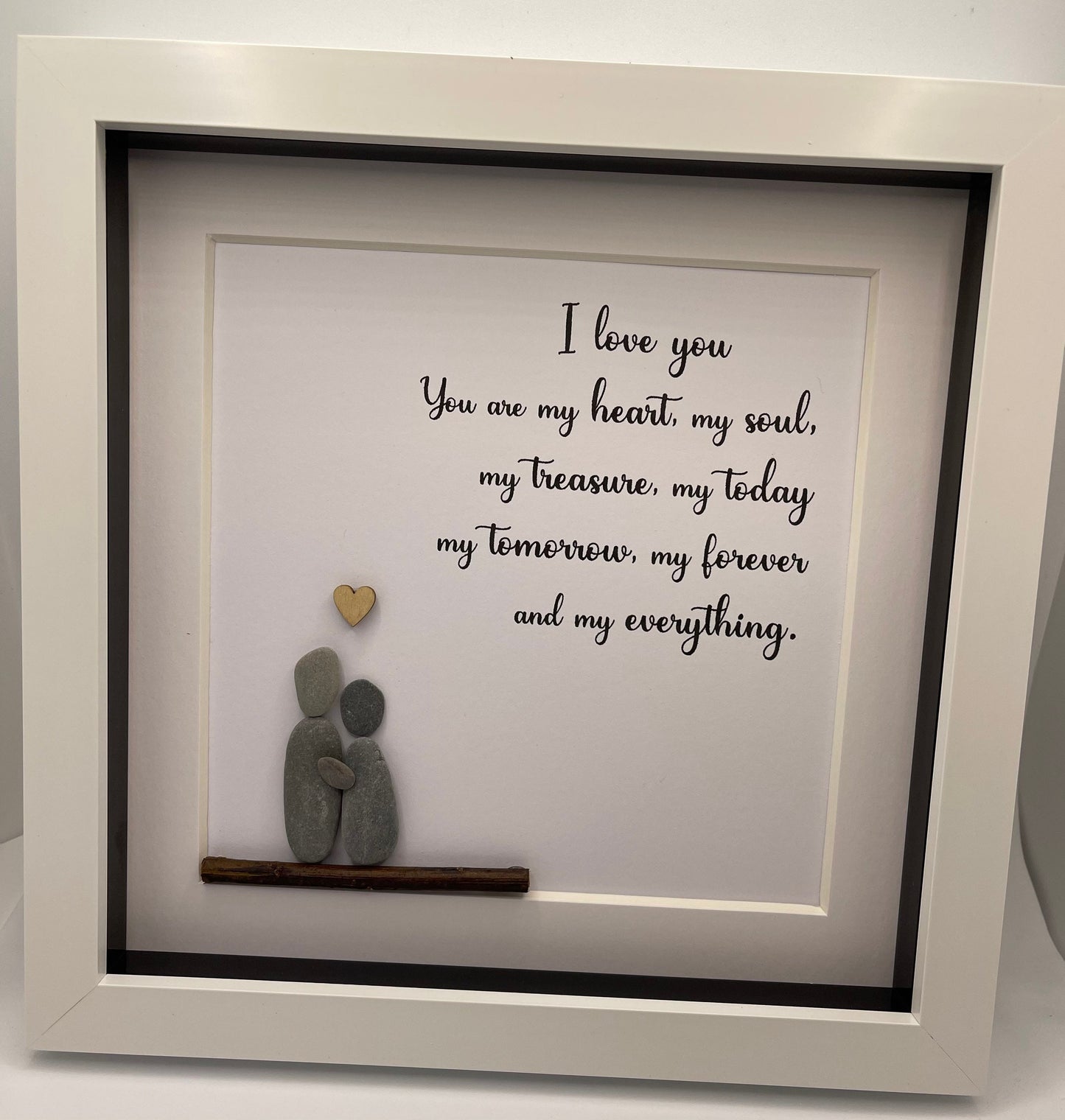 Love pebble art, valentine pebble art, couple pebble art, quote pebble art, love, valentine gift, pebble art, personalised