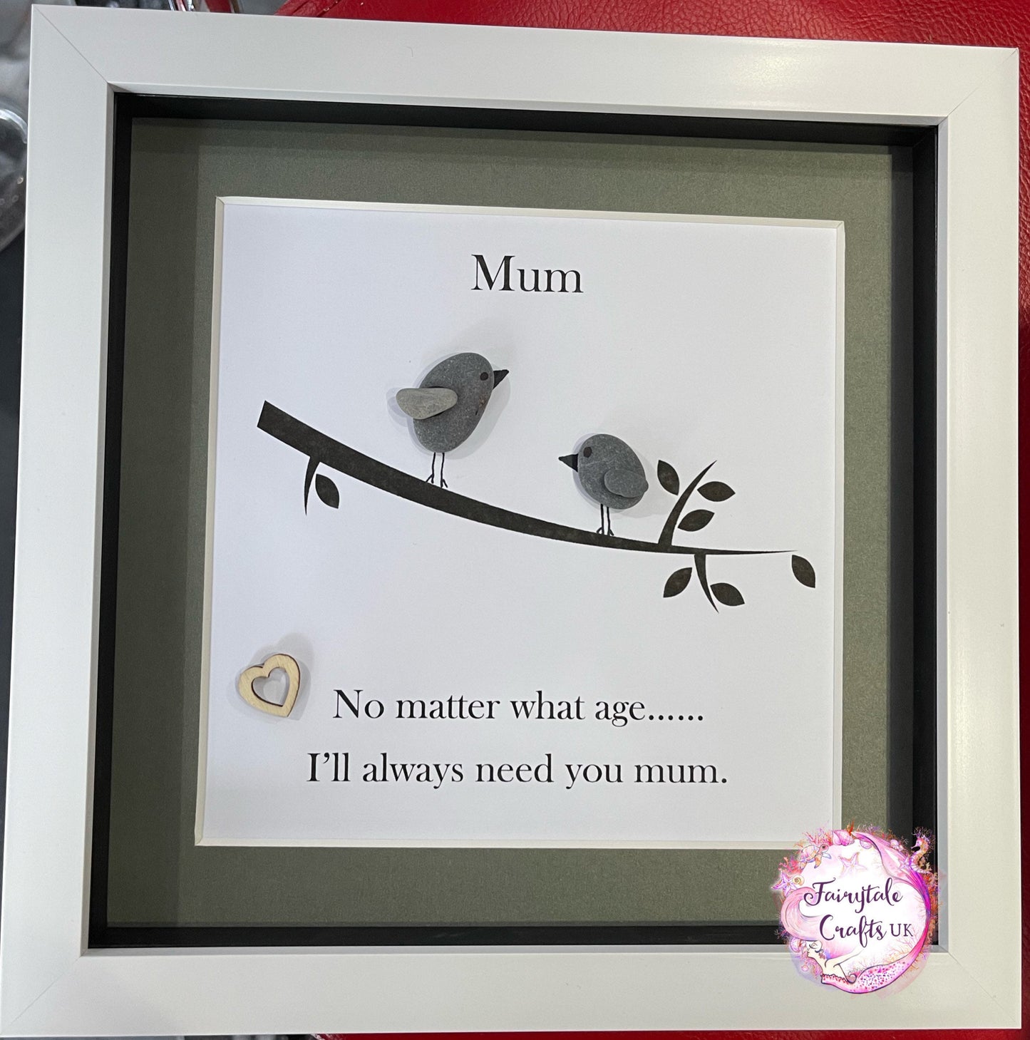 Mother’s Day pebble art, mum pebble art, mother pebble art, family pebble art, pebble bird, Mother’s Day, Mother’s Day gift, mum gift