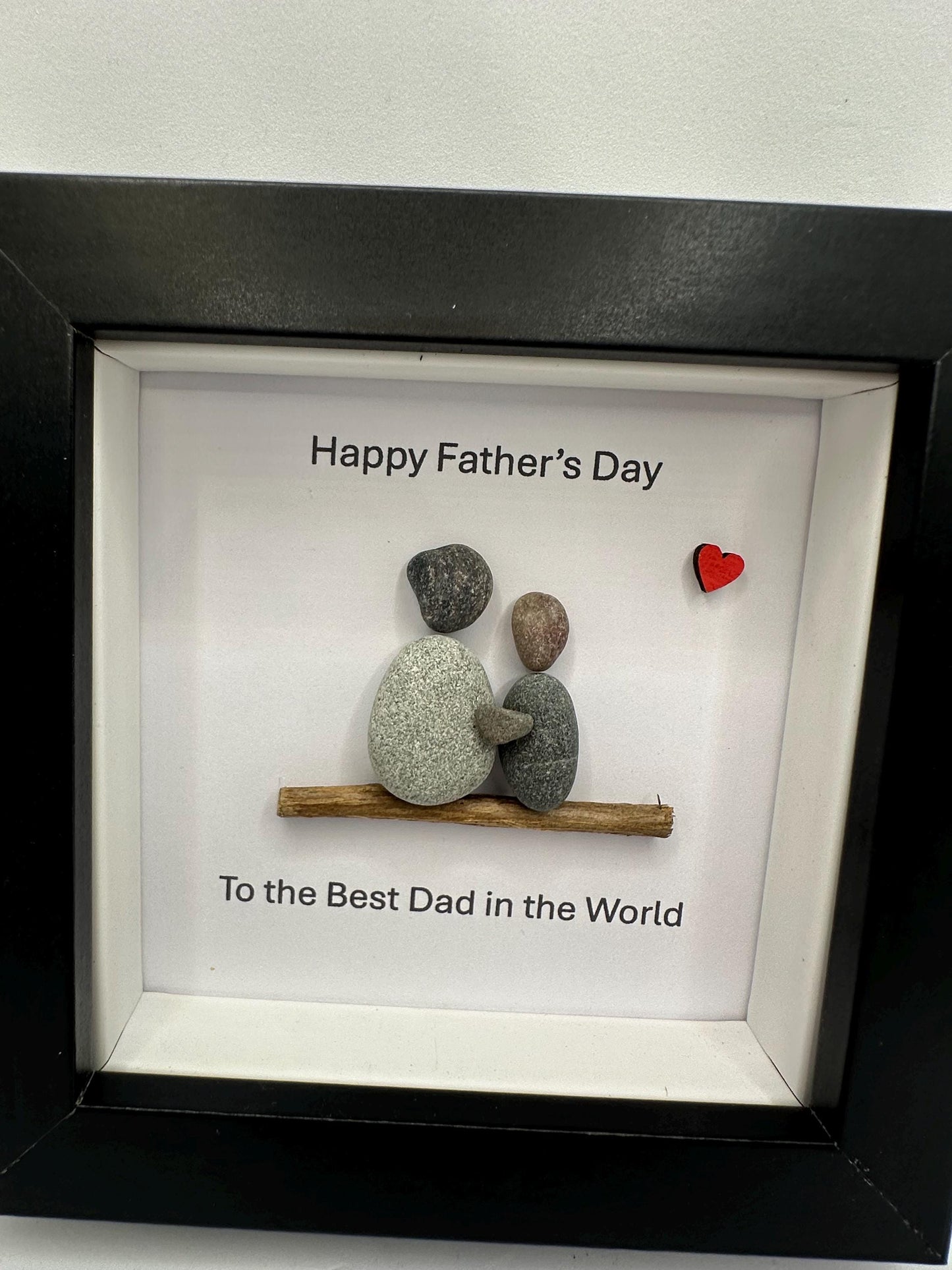 happy Father’s Day pebble art, pebble art father, pebble art dad