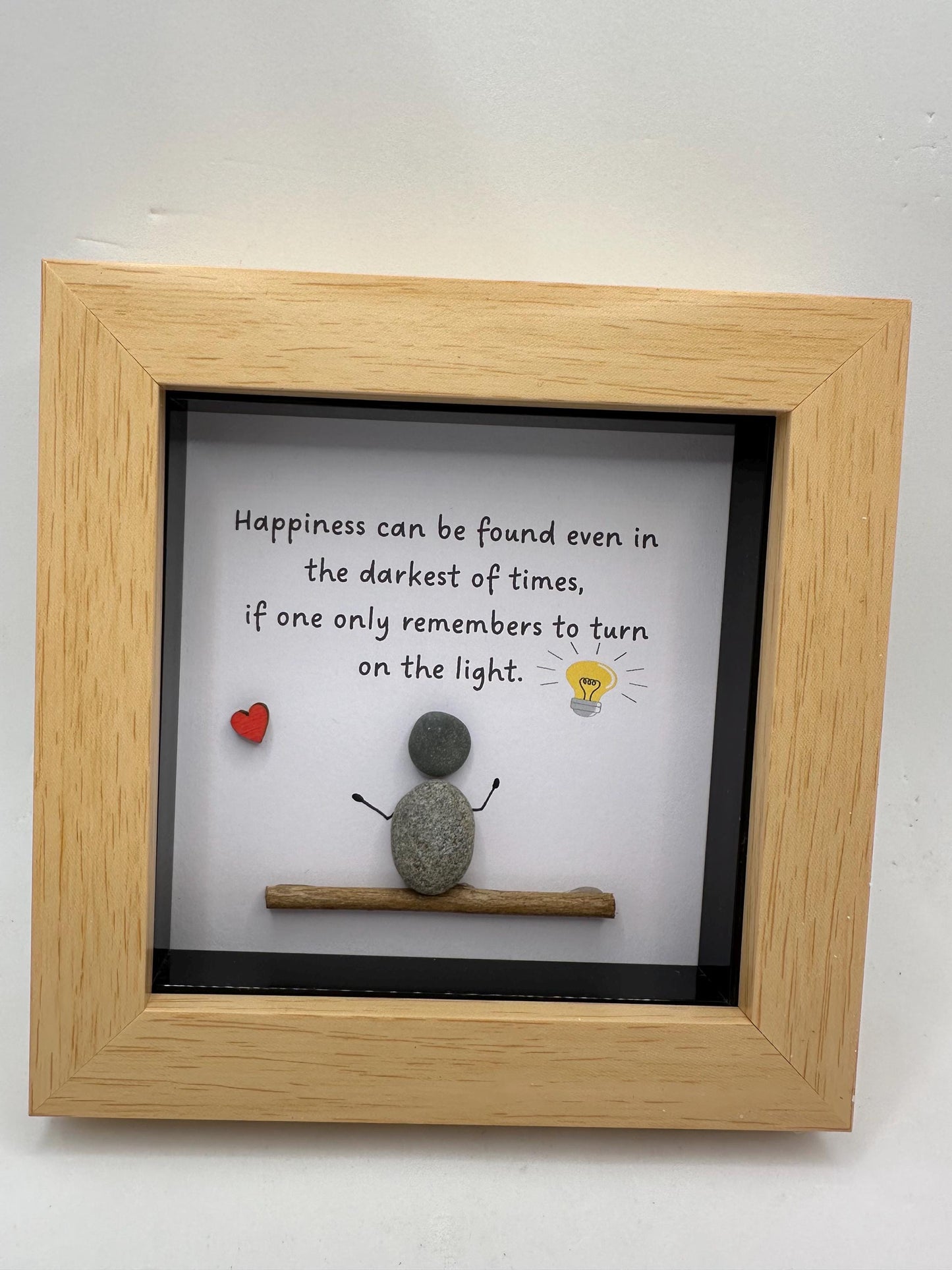 Quote pebble art, pebble art friends, gift, personalised,friend gift, inspirational quote pebble art, postive