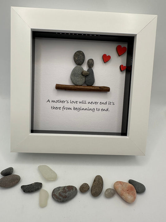 Mother’s Day pebble art, pebble art, mother pebble art, Mother’s Day gift