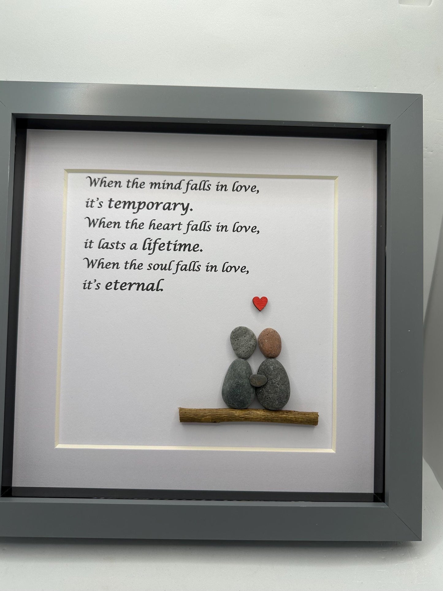 Love pebble art, valentine pebble art, couple pebble art, quote pebble art, love, valentine gift, pebble art, personalised