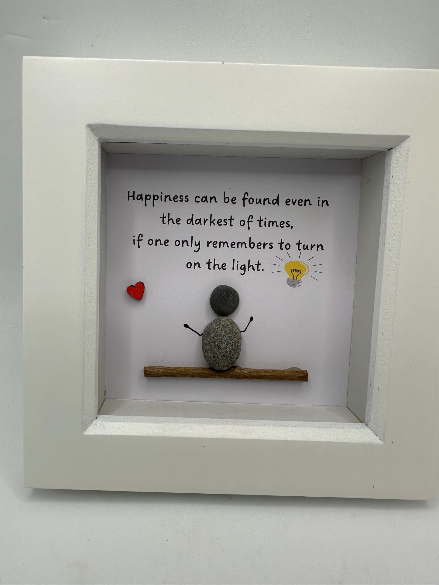 Quote pebble art, pebble art friends, gift, personalised,friend gift, inspirational quote pebble art, postive