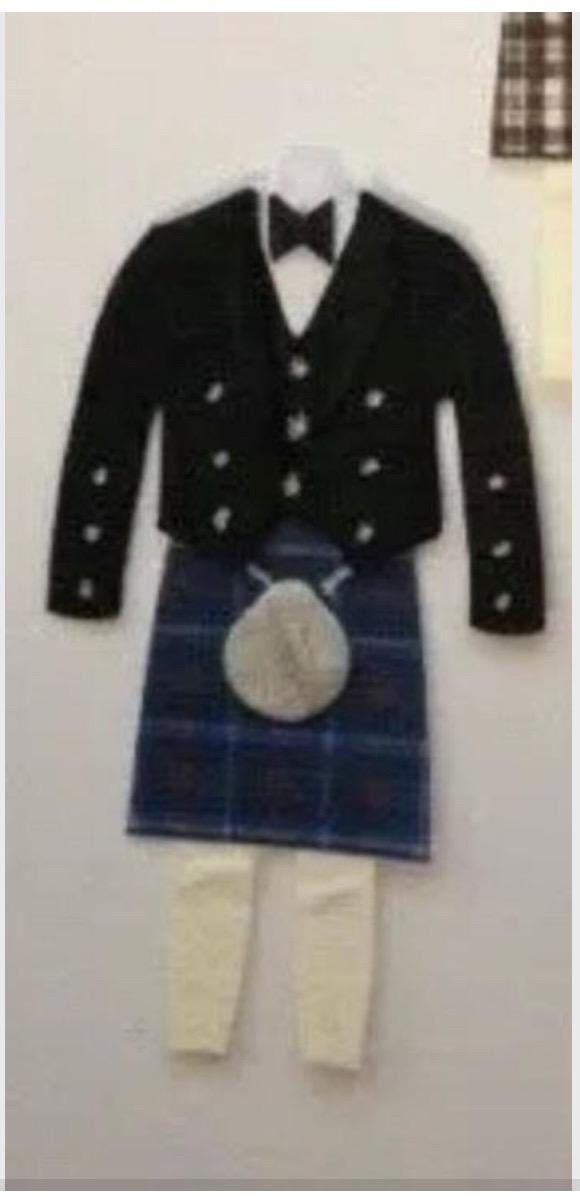 bride and groom frame, pebble art wedding gift, wedding gift, Scottish kilt, wedding pebble art, bride & groom pebble art